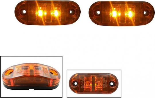 Truck Volume Lights 1pcs 12V - Orange MAR120
