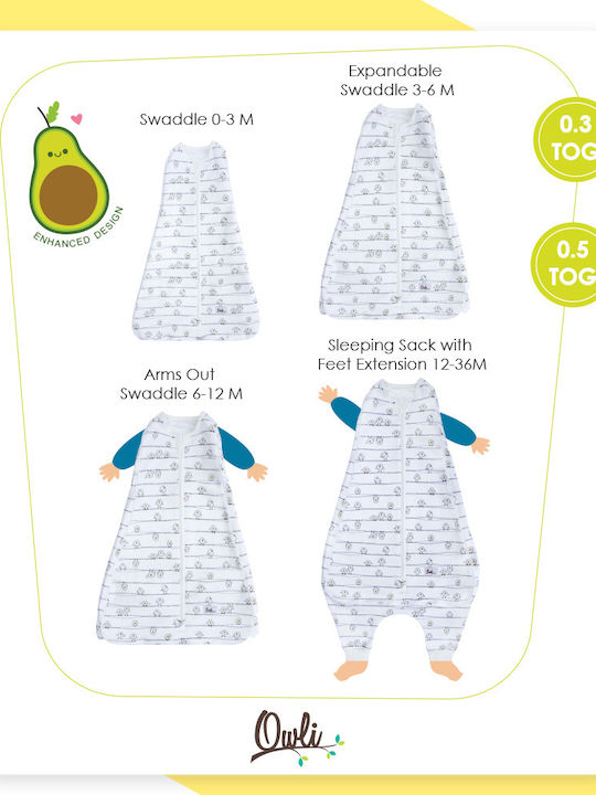 Owli Vara Sac de dormit Sleeping Guru 0.3 tog Multicolor