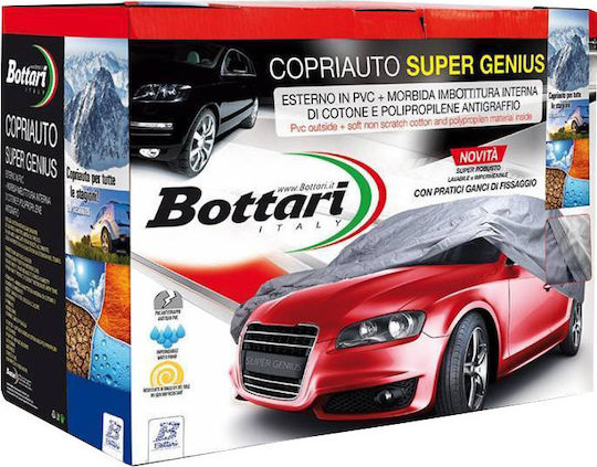 Bottari Super Genius Κουκούλα Αυτοκινήτου 430x165x116cm Αδιάβροχη Medium