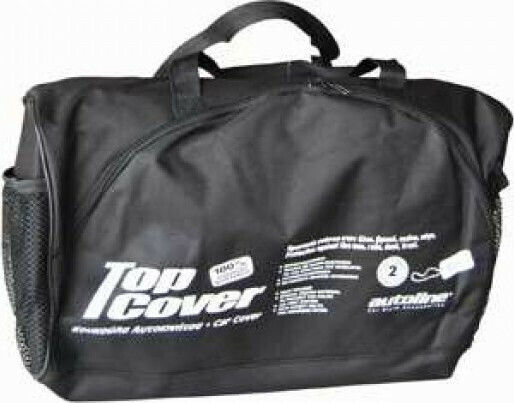Autoline TopCover Eco Κουκούλα Αυτοκινήτου με Τσάντα Μεταφοράς 406x165x119cm Αδιάβροχη Medium