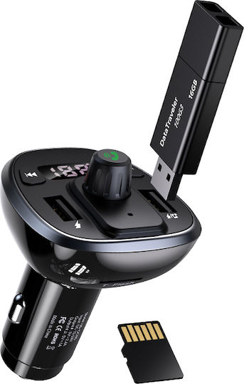 Usams FM Car Transmitter US-CC115 with Bluetooth / USB
