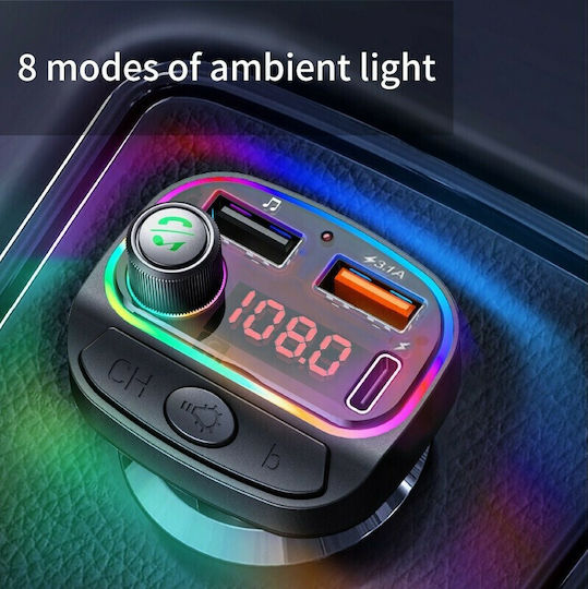 FM Transmitter Αυτοκινήτου με USB