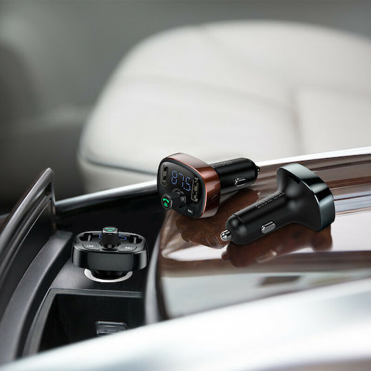 Baseus FM предавател за кола с USB / Bluetooth / MicroSD