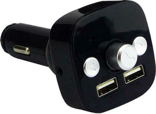 FM Transmitter Αυτοκινήτου KCB-907 με AUX / MicroSD / USB