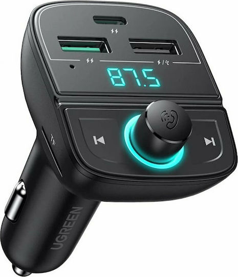 Ugreen FM Transmitter Αυτοκινήτου CD229 με MicroSD / Bluetooth