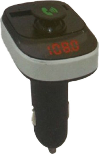 FM Transmitter Αυτοκινήτου με MicroSD / USB 2.1A