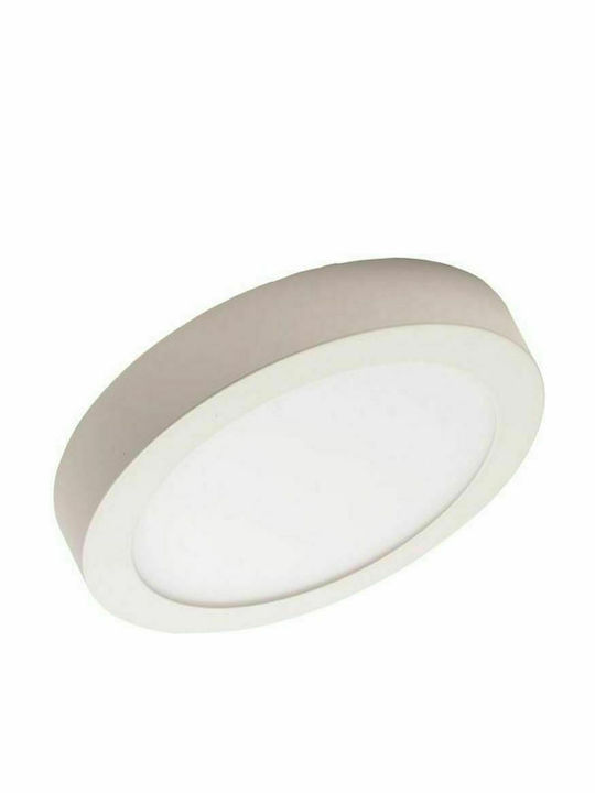 Eurolamp Round Outdoor LED Panel 20W with Cool White Light 6500K 22.5cm