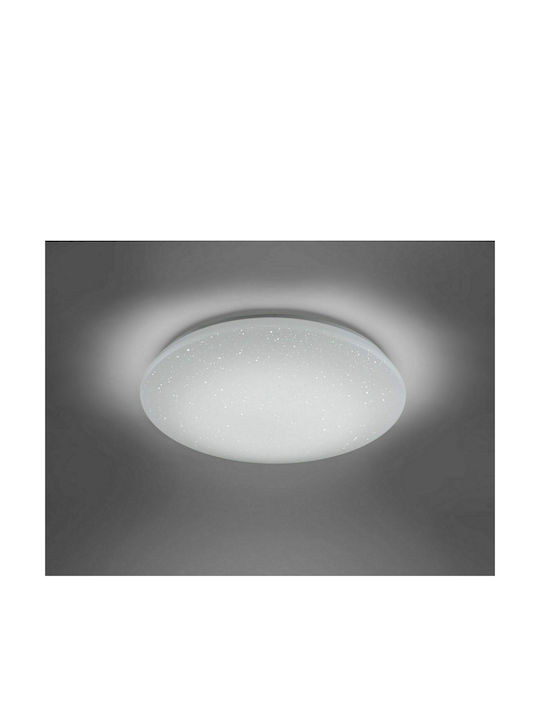 Trio Lighting Charly Round Outdoor LED Panel 27W RGBW 50x12cm