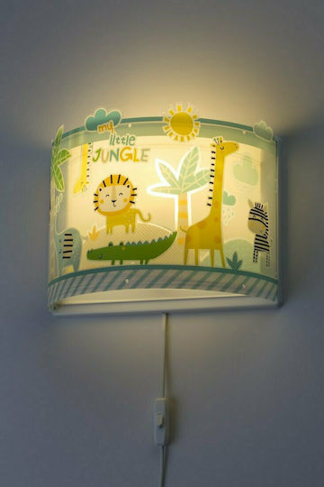Ango Lumină de perete pentru copii Plastic My Little Jungle