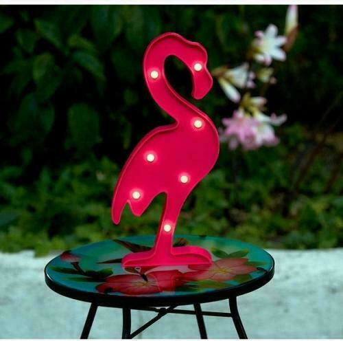Kiokids Παιδικό Φωτιστικό Τοίχου Led Πλαστικό Φλαμίνγκο