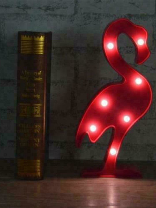 Kiokids Παιδικό Φωτιστικό Τοίχου Led Πλαστικό Φλαμίνγκο