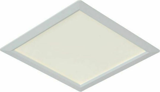 Lucide Lightning Tendo Platz Draußen LED Panel 18W mit Warmes Weiß Licht 3000K