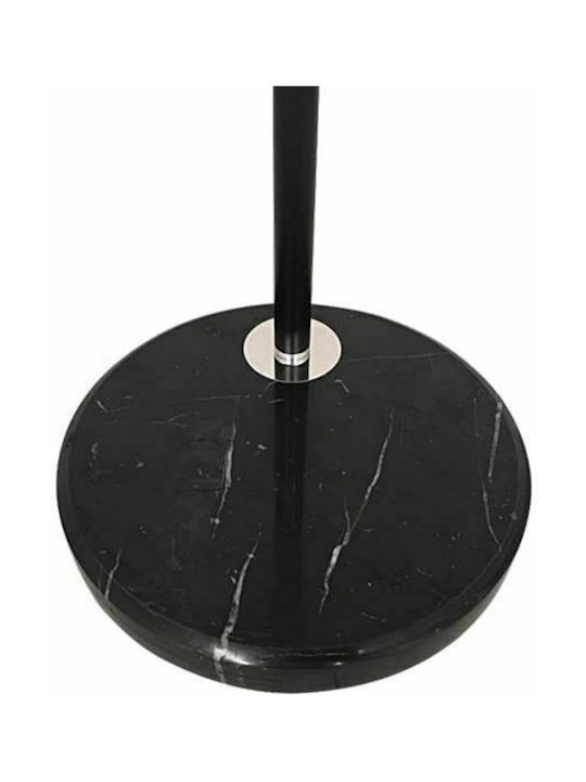 GloboStar Imperial Lampadar de Podea H172xL38cm cu Bază pentru Bec E27 Negru
