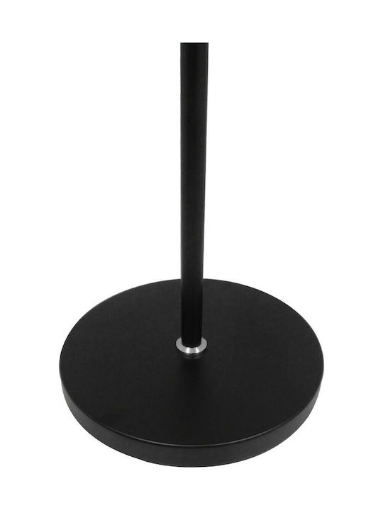 GloboStar Ribbon Floor Lamp H164xW13cm. with Socket for Bulb E27 Black
