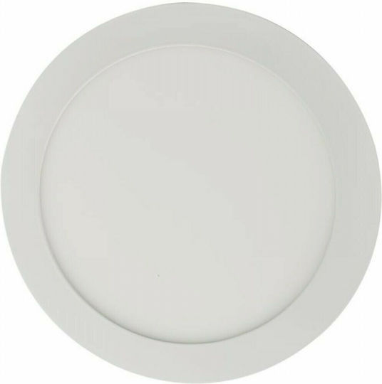 Geyer Rund Vertieft LED Panel 12W mit Natürliches Weiß Licht 4000K