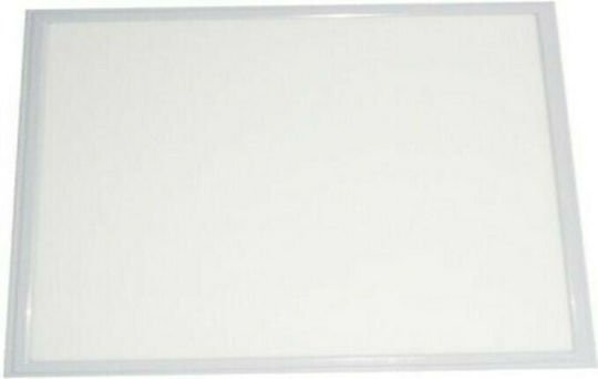 Aca Square Recessed LED Panel 48W with Cool White Light 6500K 60x60cm