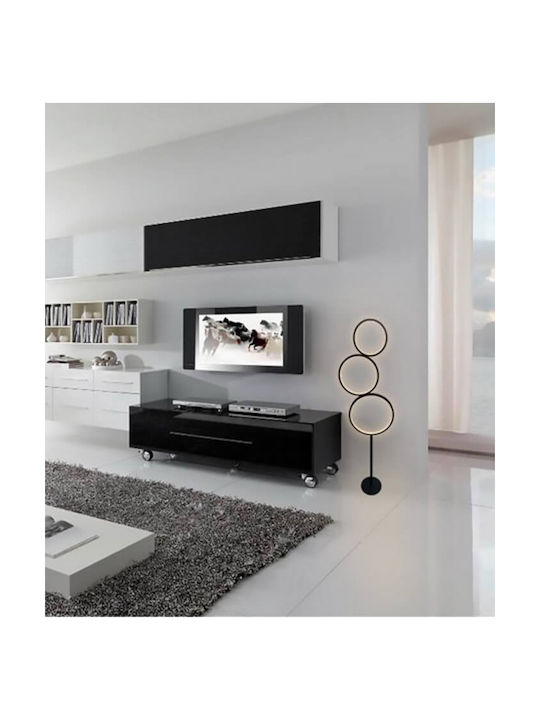 Atman Leggenda Miami LED Floor Lamp H140xW36cm. with Adjustable White Light 1080lm Black
