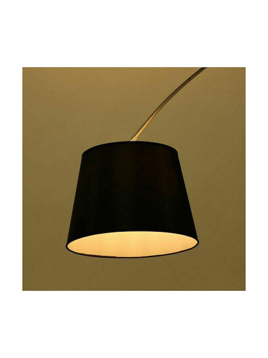 V-TAC Vintage Stehleuchte H196xB192cm. mit Fassung für Lampe E27 Schwarz
