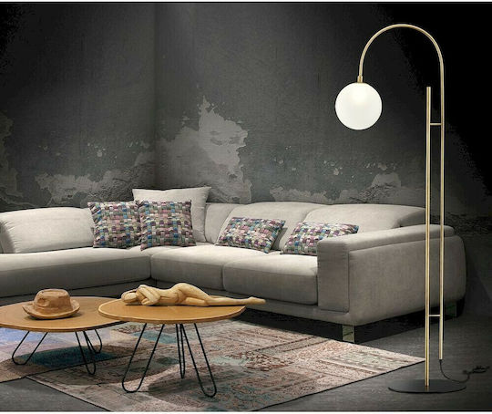 Luma Floor Lamp H160cm. Gold Luma Floor Lamp H160cm. Gold