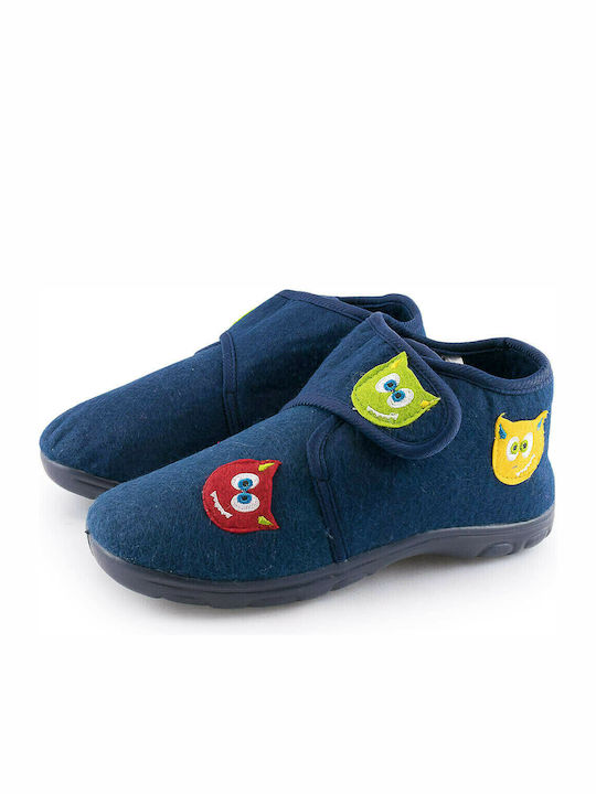 Love4shoes Kinderhausschuhe Blau