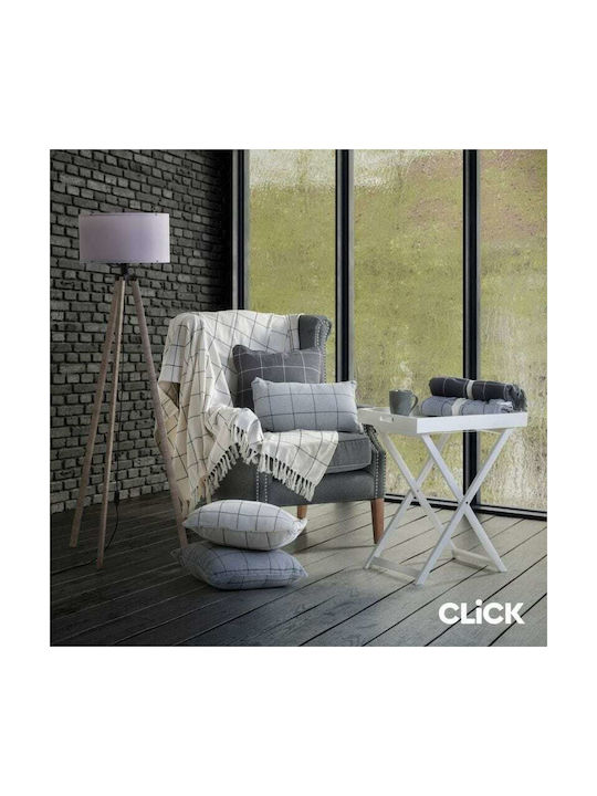 Click Lampă de Podea Î142cm. Maro