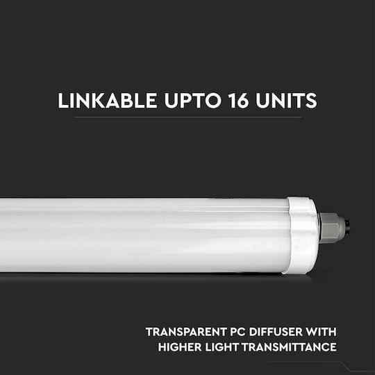 V-TAC Lighting Batten Outdoor with Integrated LED 18W 60cm