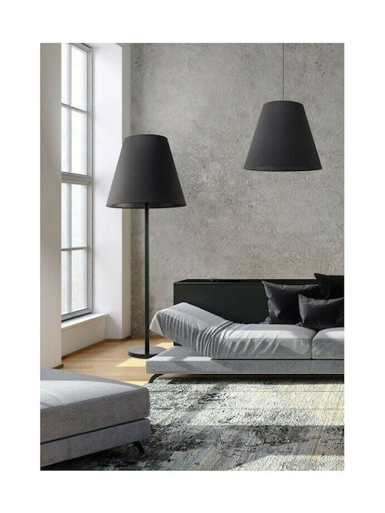 Nowodvorski Moss Vintage Floor Lamp H162xW58cm. with Socket for Bulb E27 Black