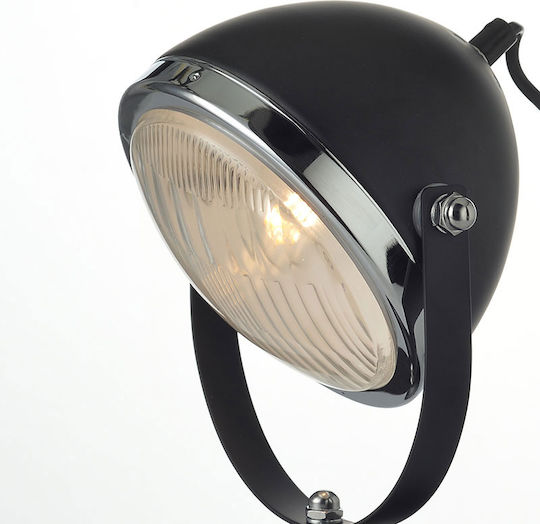 Aca Harley Vintage Stehlampe Höhe 145cm Schwarz Matt Aca Harley Vintage Stehlampe Höhe 145cm Schwarz Matt