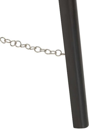 vidaXL Vintage Lampa de podea Î97xL24cm. cu Soclu pentru Bec E27 Negru