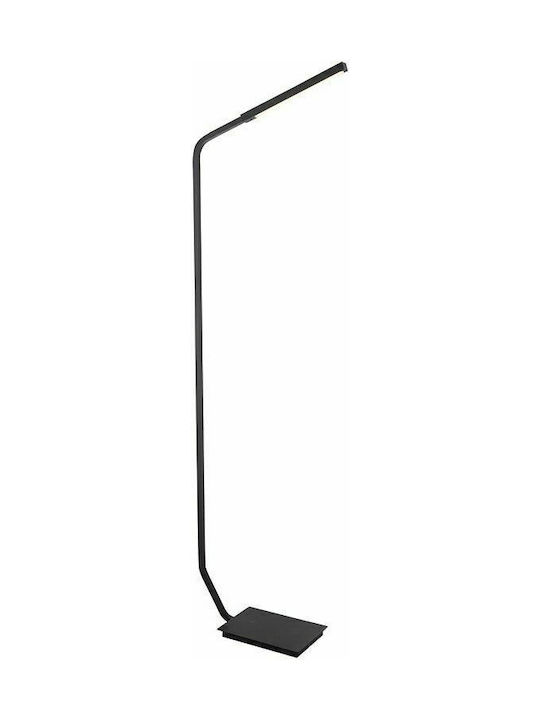 Zambelis Lights LED Floor Lamp H164xW49cm. with Warm White Light Black