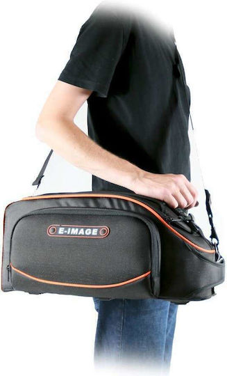 E-Image Camcorder Shoulder Bag Oscar S50 EB0925 Waterproof in Black Colour