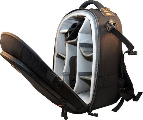 E-Image Camcorder Backpack Oscar B10 Waterproof in Black Colour