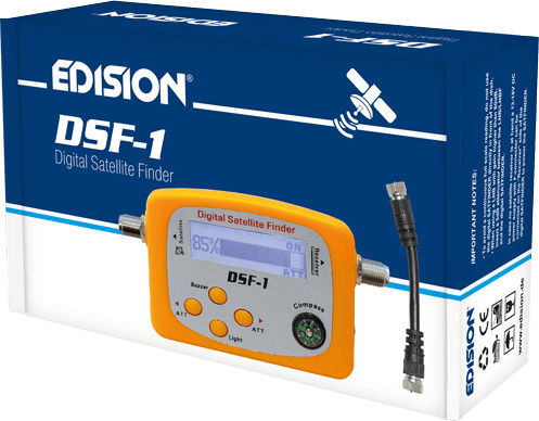 Edision Electronical Signal Level Meter DVB-S with Screen 07-01-0003