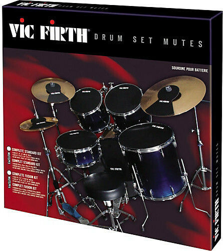 Vic Firth Probekissen 20" Drum & Cymbal Mute Prepack 10", 12", 14"(2), 20" Hi-Hat und Becken (2)