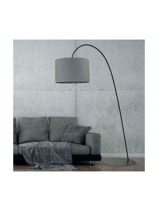 Nowodvorski Alice Floor Lamp H205cm. with Socket for Bulb E27 Gray