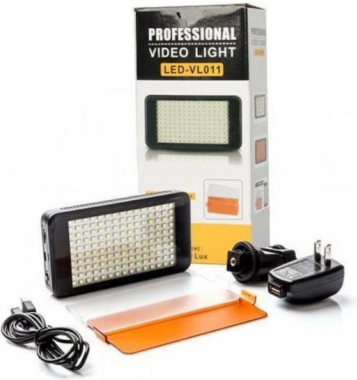 Factory VL-011 Video Light 3200 - 6000K 12W με Φωτεινότητα LUX 675 Lux