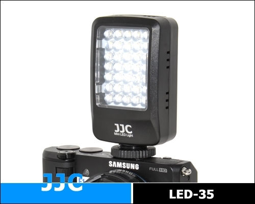 JJC LED-35 Video Light 5000 - 6000K On-Camera