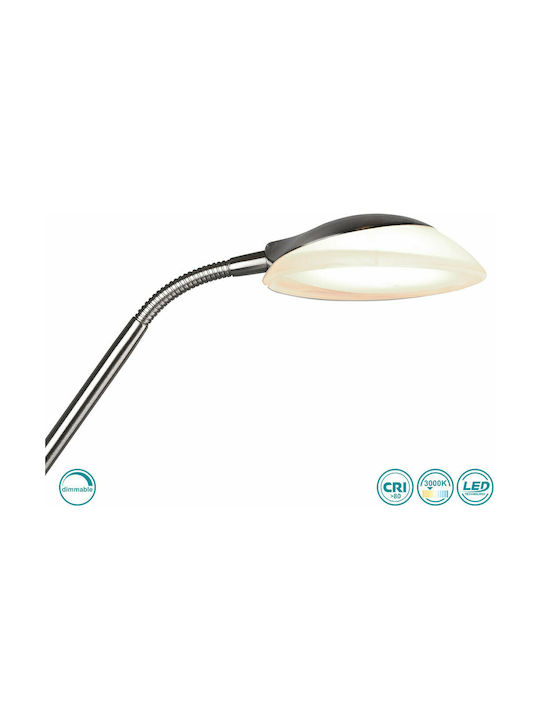 Trio Lighting Orson LED Φωτιστικό Δαπέδου Υ180xΜ32εκ. με Θερμό Λευκό Φως 2700lm Ασημί