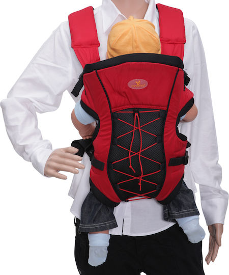 Cangaroo Starchild Standard Babytragetuch Rot mit Maximales Kindergewicht 9kg