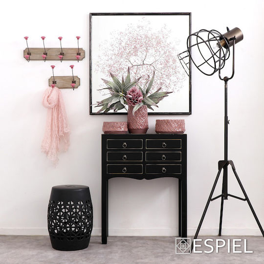 Espiel Vintage Floor Lamp H123xW27cm. with Socket for Bulb E27 Bronze