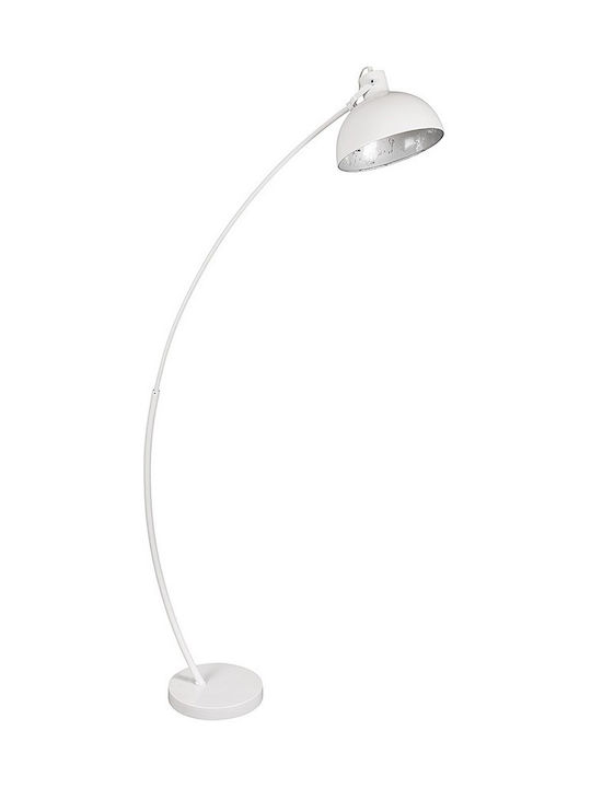 Rabalux Otto Floor Lamp H158xW25cm. with Socket for Bulb E27 White