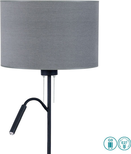 Nowodvorski Hotel Plus Vintage Floor Lamp H168cm. Gray