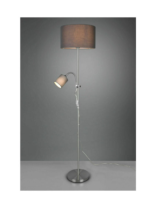 Trio Lighting Owen Lampa de podea Î160xL36cm. cu Soclu pentru Bec E27 Maro