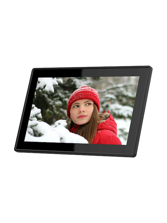 Braun Phototechnik Digiframe Digitaler Bilderrahmen 15.6" Auflösung 1920x1080 mit WiFi Schwarz 21254