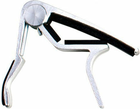Dunlop Metalic Capo Tip Declanșator pentru Chitară clasică Trigger Capo Classical Flat în Argintiu Culoare