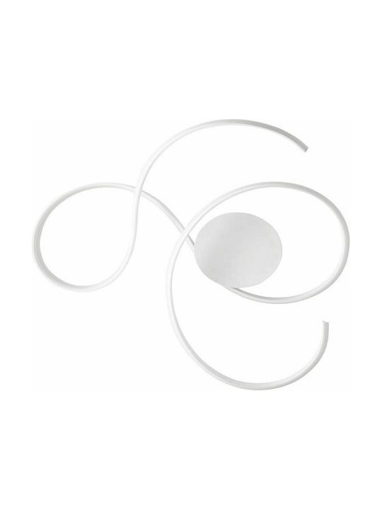 Ondaluce PL.TWIST/B.CO-GR Πλαφονιέρα 77εκ. LED