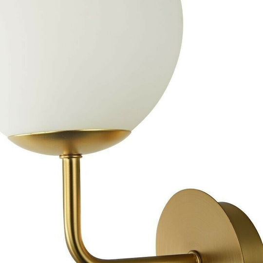 Maytoni Erich Classic Lamp Wall with Socket E14 Copper 15x19x15cm