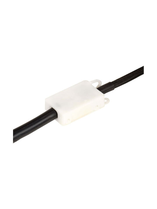vidaXL Индустриално Светлинно Тяло За Стена с Цокъл E27 Черно 45x25см