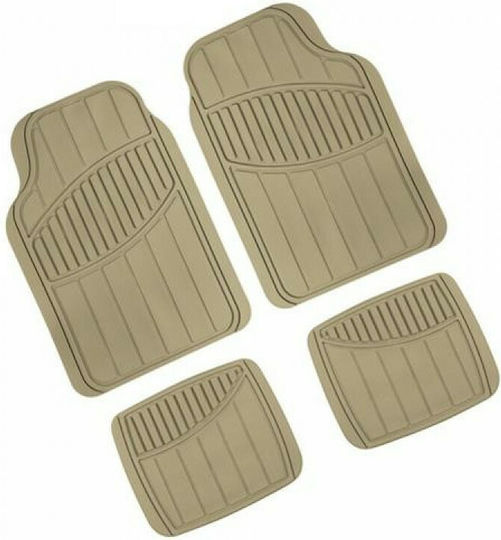 Lampa Set of Front and Rear Mats Universal 4pcs Beige