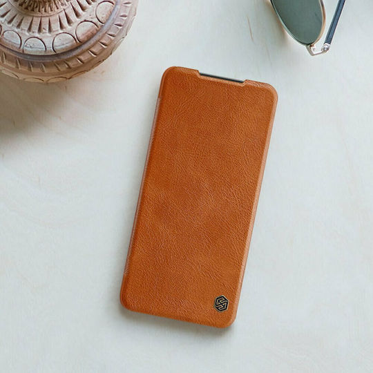 Nillkin Qin Book Synthetic Leather Brown (Poco X3 NFC / X3 Pro)